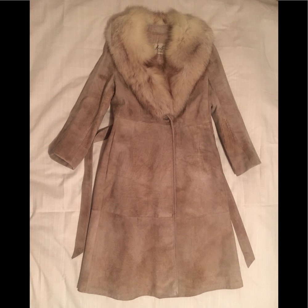 Lony G by Gropper - Leather Suede Coat